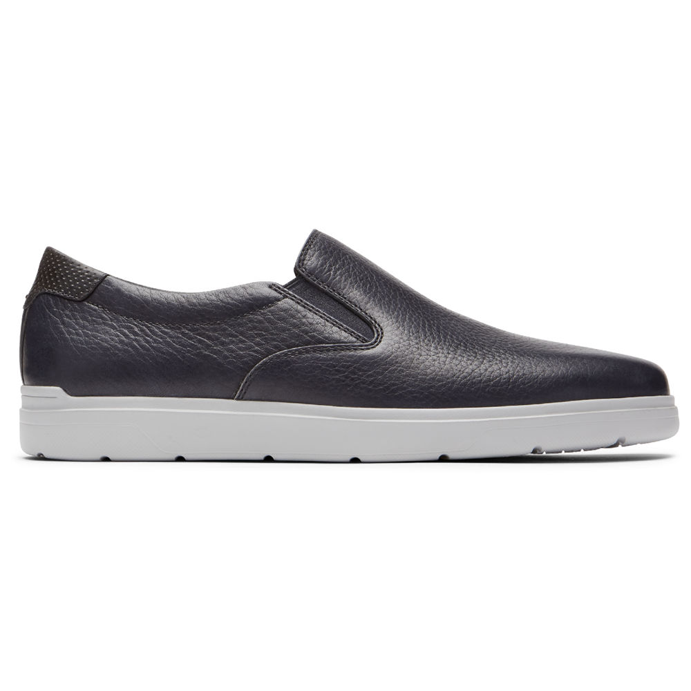 Rockport Mens Sneakers Black - Total Motion Lite Slip-On - UK 603-LGATPY